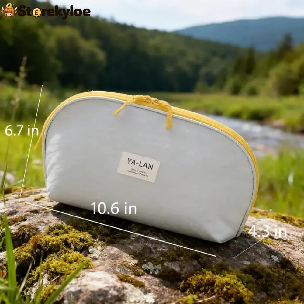 🧳 3-in-1 Travel Underwear Storage Bag - Gray