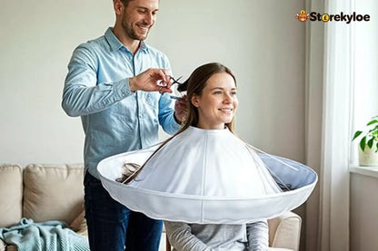 ✂️ 360° Hair Catching Barber Cloak