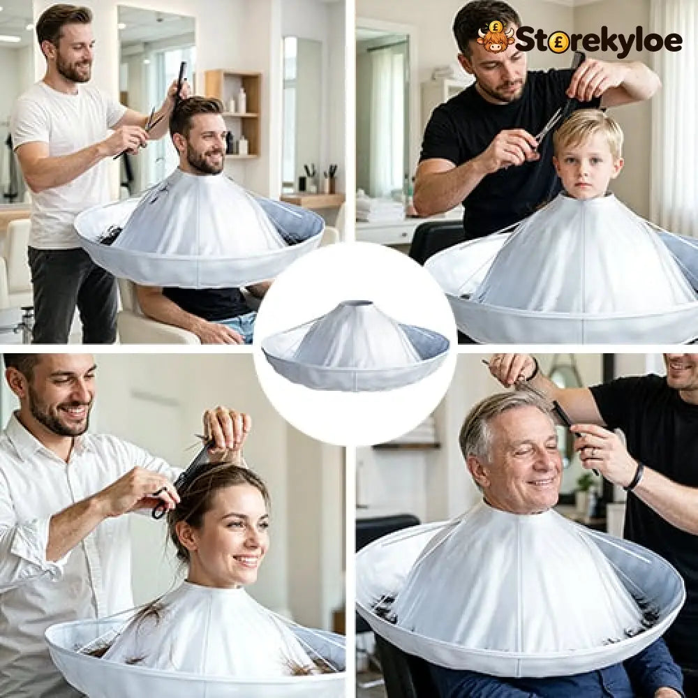 ✂️ 360° Hair Catching Barber Cloak