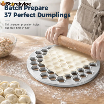 🥟 37-Hole Dumpling Mold | Fast Batch Maker - Hot Sale