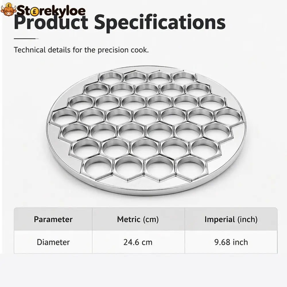 🥟 37-Hole Dumpling Mold | Fast Batch Maker - Hot Sale