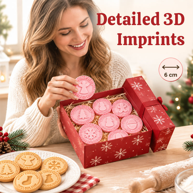 🍪Christmas 3D Stuffed Cookie Press Mold Set