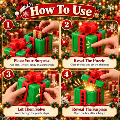 🎁 3D Christmas Prank Gift Box
