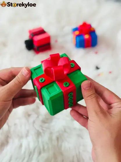 🎁 3D Christmas Prank Gift Box
