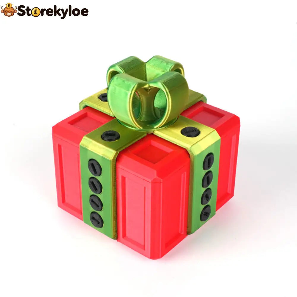 🎁 3D Christmas Prank Gift Box - Gift Box / Red