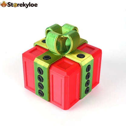 🎁 3D Christmas Prank Gift Box - Gift Box / Red