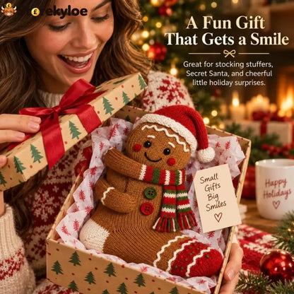 🎄3d Hugging Christmas Socks – Cute Knit Holiday Socks 5 Festive Designs