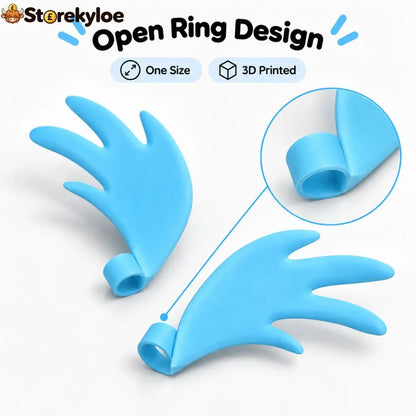 3d Printed Anime-inspired Crying Expression Ring