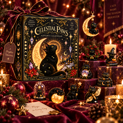 🐈‍⬛🌙 Celestial Paws Advent Calendar – 24 Days of Black Cat Magic