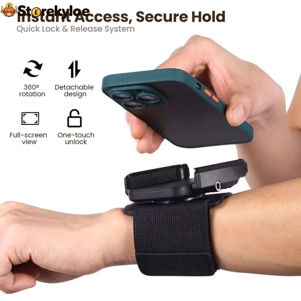 📢📢40% OFF!! ⏰360° Rotatable Wristband & Armband Phone Holder💪📱 - Outdoor Products