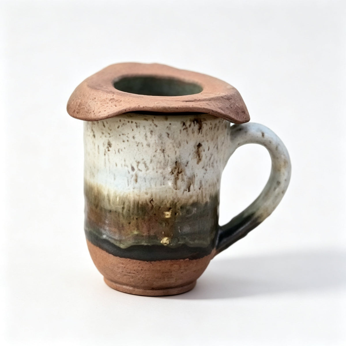 🤠 Cowboy Hat Ceramic Tea Mug Set | Western Handmade Cup with Hat Tea Strainer & Cowboy Boot Coaster, Rustic Farmhouse Gift