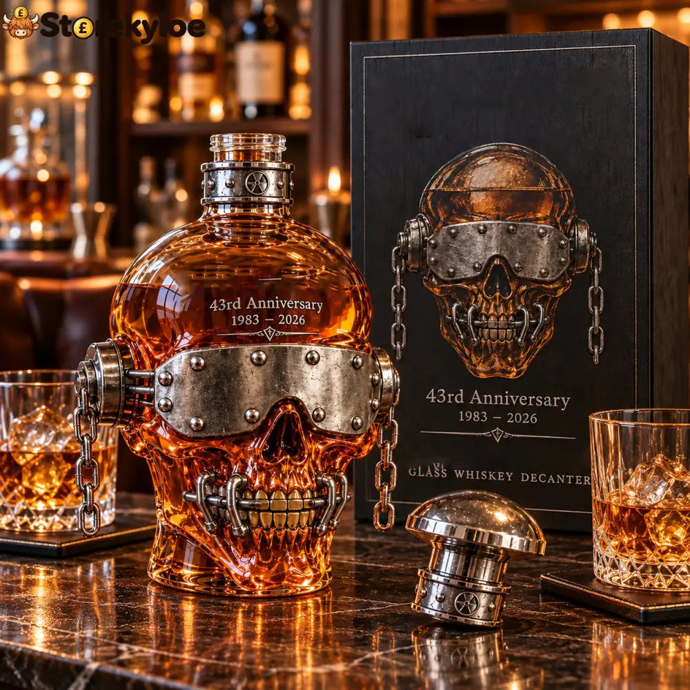 43rd Anniversary Whiskey Decanter