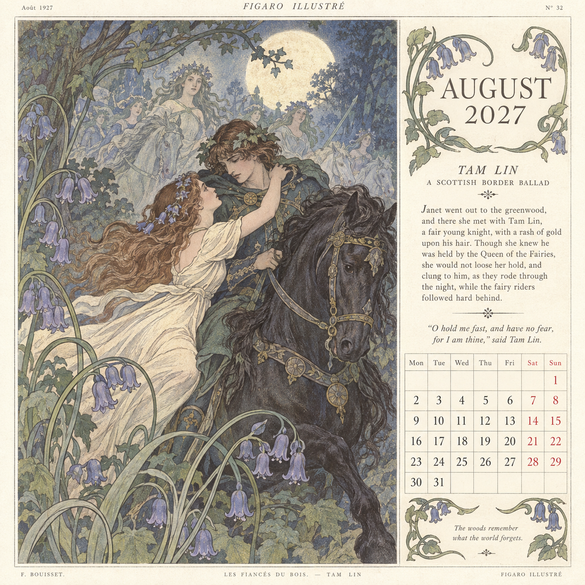 Legends of Britain 2027 Wall Calendar – Folk Tales, Monsters & Old Stories ——12 Months of Ancient Legends, Mysterious Creatures & Forgotten British Tales