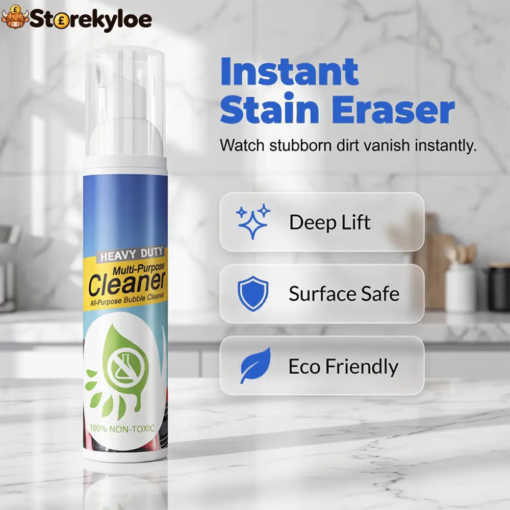 🧼 47% OFF NOW! 💨 Heavy Duty Multi-Purpose Foam Cleaner – Removes grease stains & odours – Perfect for cars kitchens