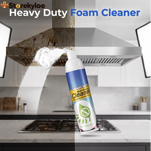 🧼 47% OFF NOW! 💨 Heavy Duty Multi-Purpose Foam Cleaner – Removes grease stains & odours – Perfect for cars kitchens