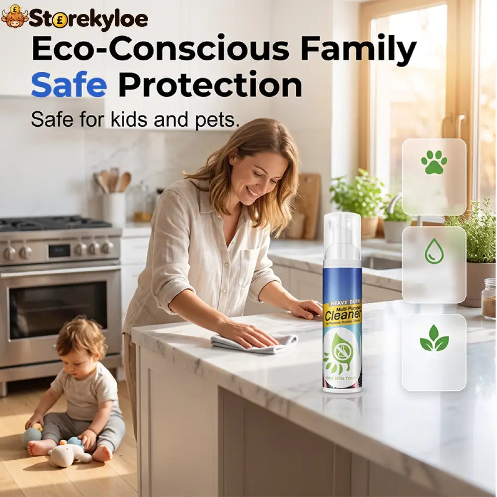 🧼 47% OFF NOW! 💨 Heavy Duty Multi-Purpose Foam Cleaner – Removes grease stains & odours – Perfect for cars kitchens