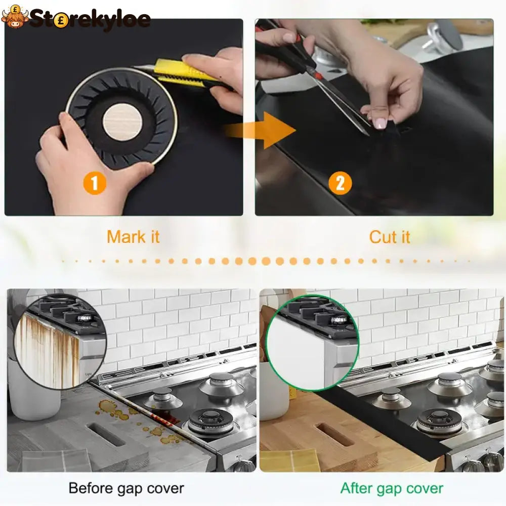 📢📢50% OFF !! ⏰Reusable Gas Stove Burner Protectors