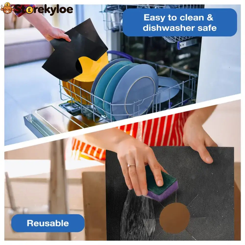 📢📢50% OFF !! ⏰Reusable Gas Stove Burner Protectors