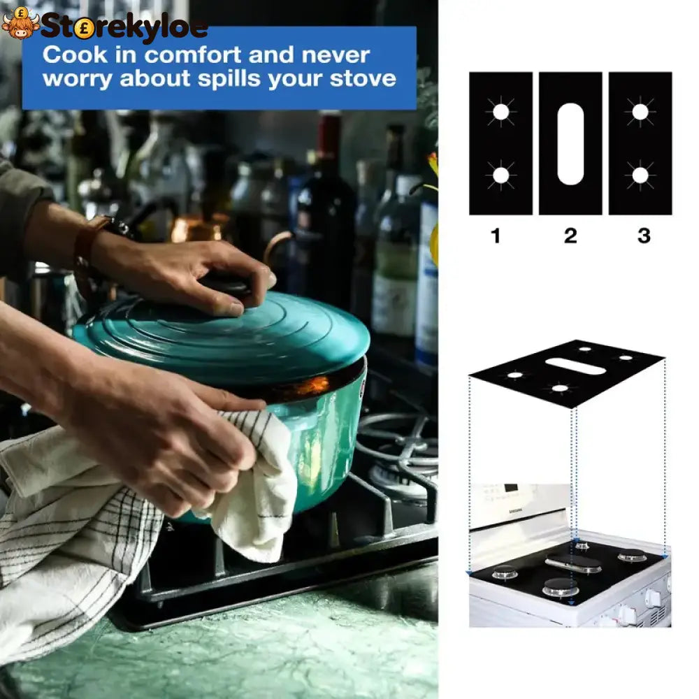📢📢50% OFF !! ⏰Reusable Gas Stove Burner Protectors
