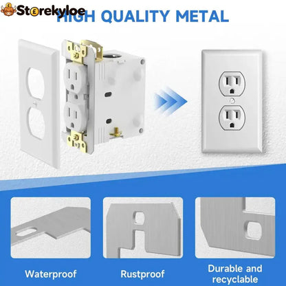 📢📢50% OFF !! ⏰Flush Fit Wall Plate Spacer