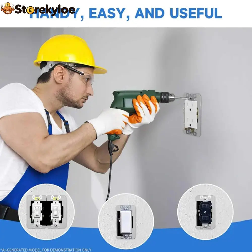 📢📢50% OFF !! ⏰Flush Fit Wall Plate Spacer