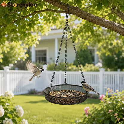 🐦🌾 50% OFF! 🌿 Hanging Bird Feeder Tray