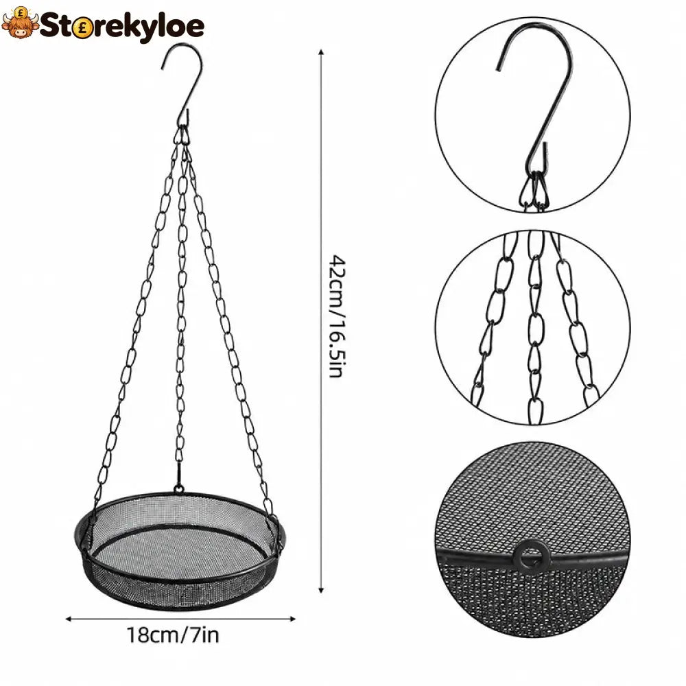 🐦🌾 50% OFF! 🌿 Hanging Bird Feeder Tray