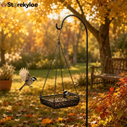 🐦🌾 50% OFF! 🌿 Hanging Bird Feeder Tray
