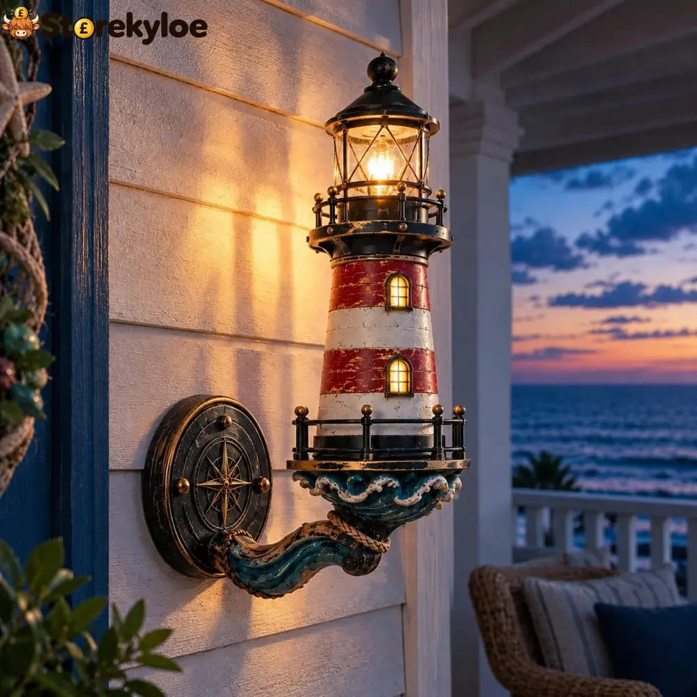 ✨Today Only: Get 50% Off🔥 - 🌊Vintage Coastal Lighthouse Wall Light