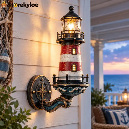 ✨Today Only: Get 50% Off🔥 - 🌊Vintage Coastal Lighthouse Wall Light