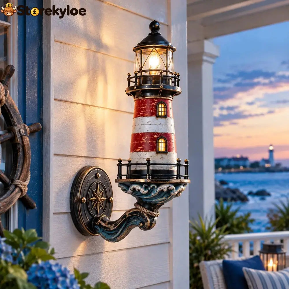 ✨Today Only: Get 50% Off🔥 - 🌊Vintage Coastal Lighthouse Wall Light