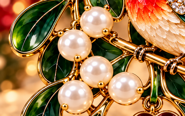 Lustrous Faux Pearl