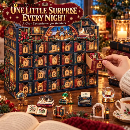 🎄 49% OFF 📚 24 Nights of Bookish Joy Advent Calendar – 24 Unique Mini Literary Treasures for Readers & Book Lovers