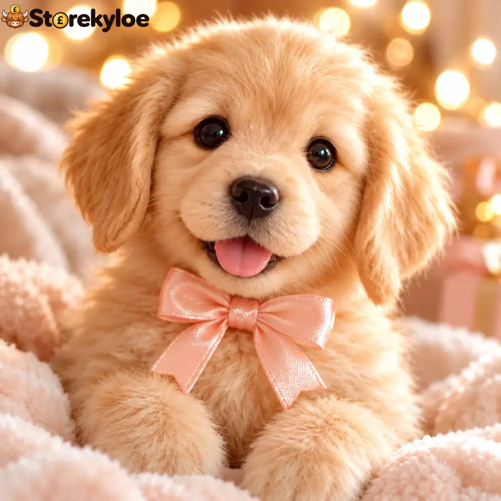 🎄49% OFF🐕🐾 Golden Buddy™ Realistic Robot Golden Retriever Puppy