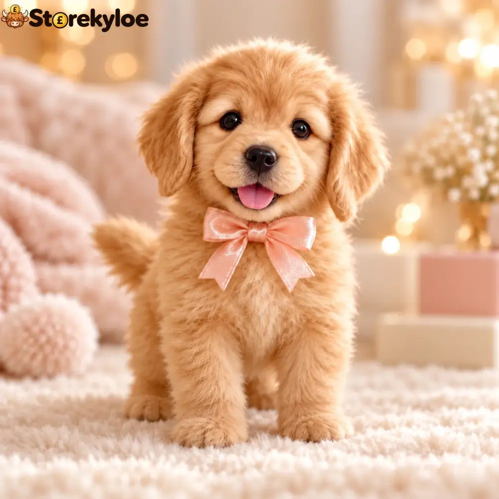 🎄49% OFF🐕🐾 Golden Buddy™ Realistic Robot Golden Retriever Puppy