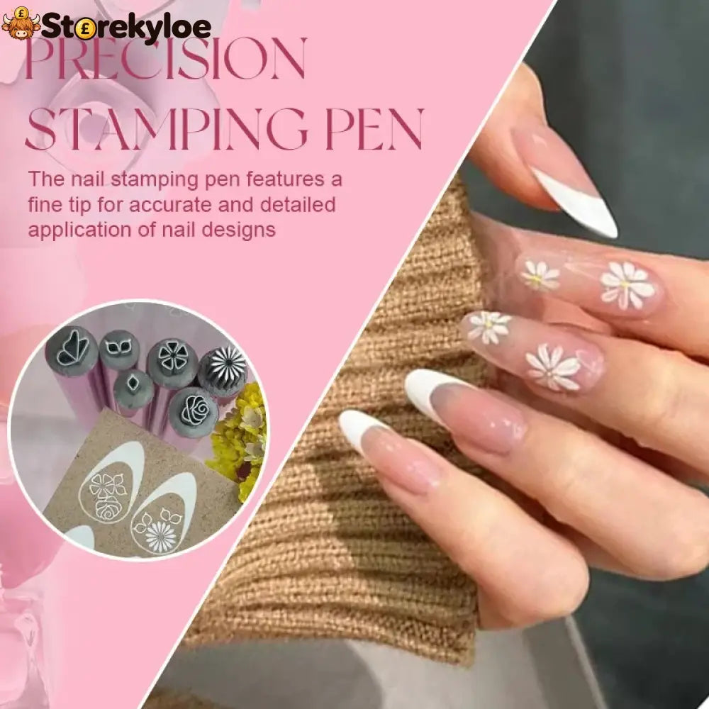 🔥49% Off - Nail Art Stamp Pen