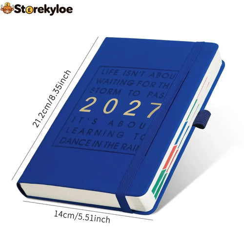 📅 49% OFF NOW! 📓 2027 Calendar Notebook – A5 one day per sheet date-marked – Ideal for daily logs & future reference ✨