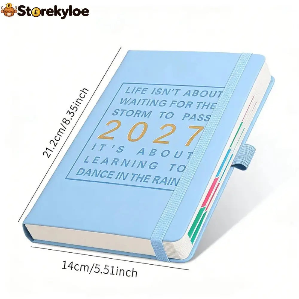📅 49% OFF NOW! 📓 2027 Calendar Notebook – A5 one day per sheet date-marked – Ideal for daily logs & future reference ✨