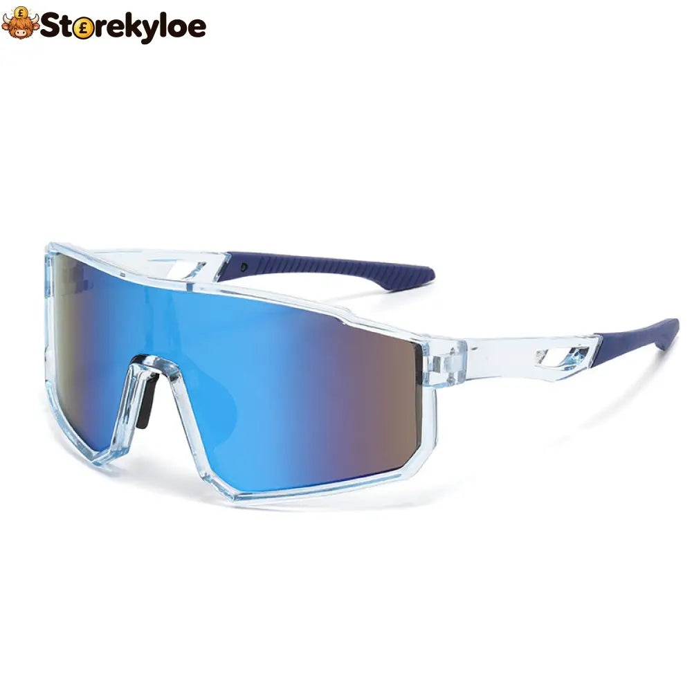 🕶️ Polarized Sports Sunglasses for Men & Women – UV400 & Colorful Mirrored Lenses 🏃