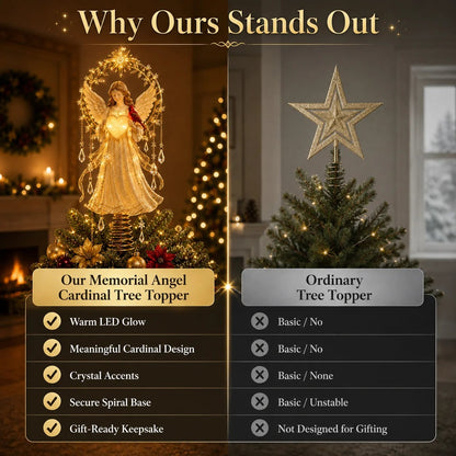 🎄Meaningful Christmas Tree Topper Collection – Lighted Holiday Keepsakes