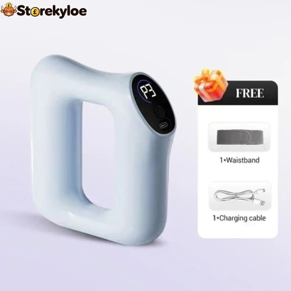 💪🌿 5-Speed Handheld Massager Ring – Adjustable Strap Deep Tissue Relief Portable Muscle Pain Relief for Home Gym &