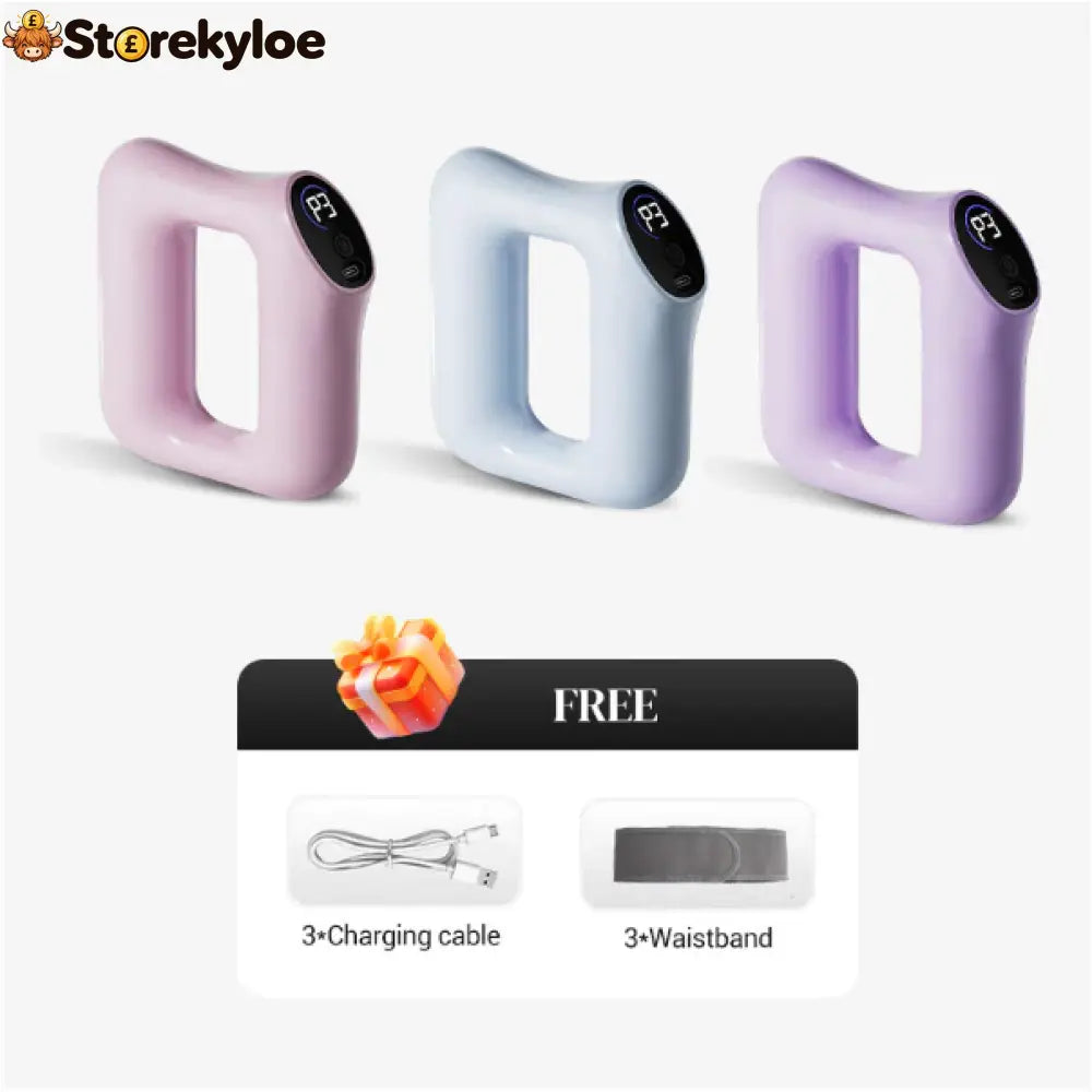 💪🌿 5-Speed Handheld Massager Ring – Adjustable Strap Deep Tissue Relief Portable Muscle Pain Relief for Home Gym &