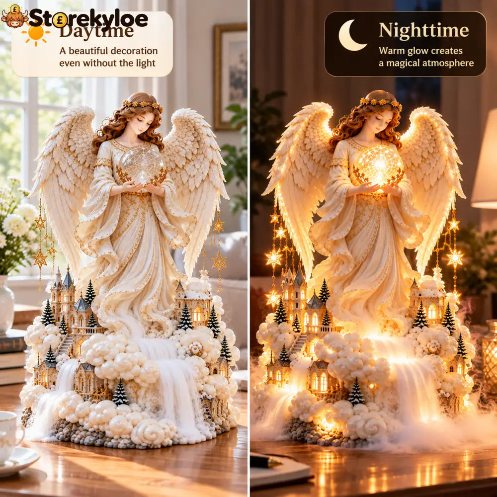 👼✨ 50% OFF – Angel of Heaven™ | Guardian Angel Mist Night Light 💛