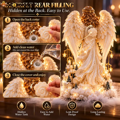 👼✨ 50% OFF – Angel of Heaven™ | Guardian Angel Mist Night Light 💛