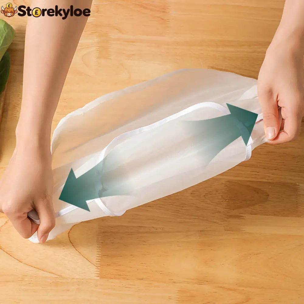 🥬50% OFF NOW! No-Mess Fine Mesh Nylon Strain Bag – Reusable Food Filter Bag for Squeezing Vegetable Water Straining