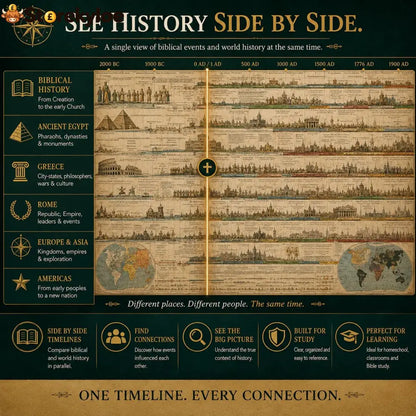 📢📢50% OFF!! ⏰Synchronological History Chart - 1 PC - Houseware & Kitchen