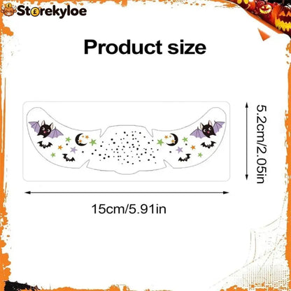 🎃👻 50% OFF TODAY! 3 pcs　Create a Spooky Halloween Look in Seconds, No Messy Face Paint Just Easy Water-Transfer Tattoos!