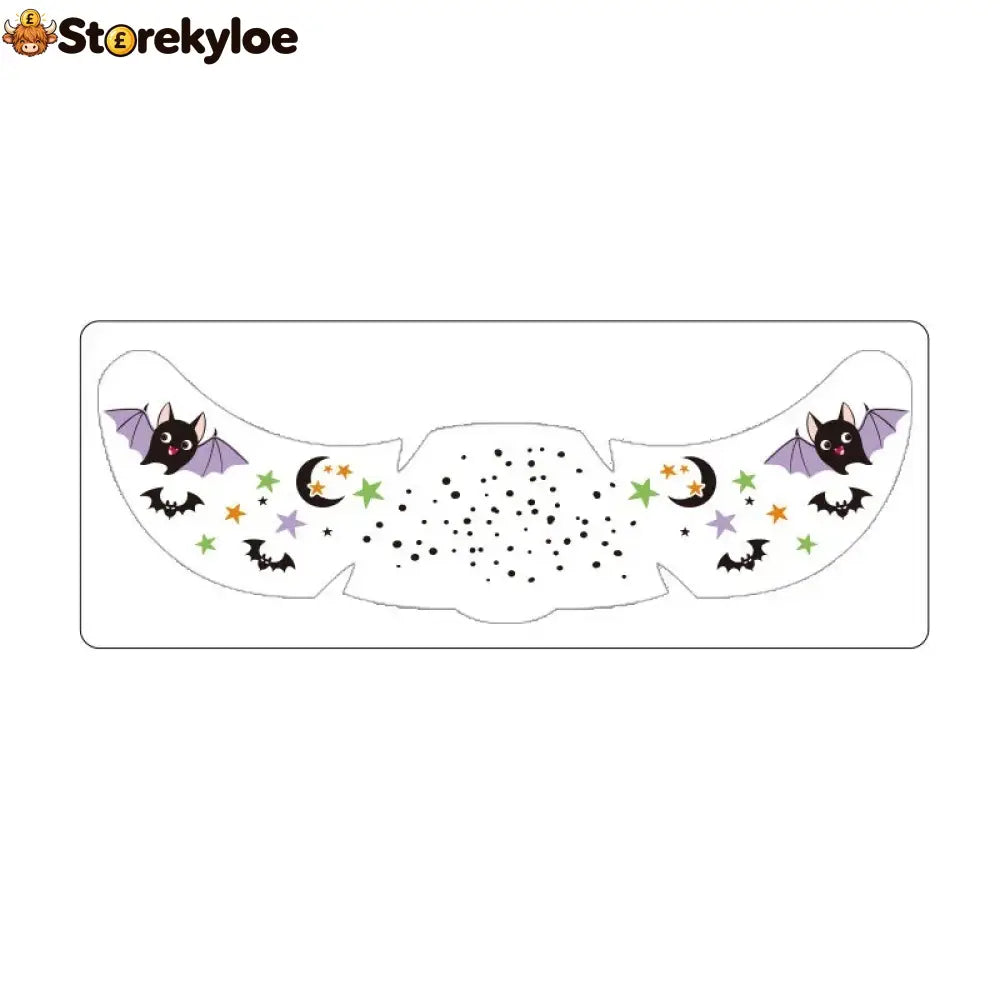 🎃👻 50% OFF TODAY! 3 pcs　Create a Spooky Halloween Look in Seconds, No Messy Face Paint Just Easy Water-Transfer