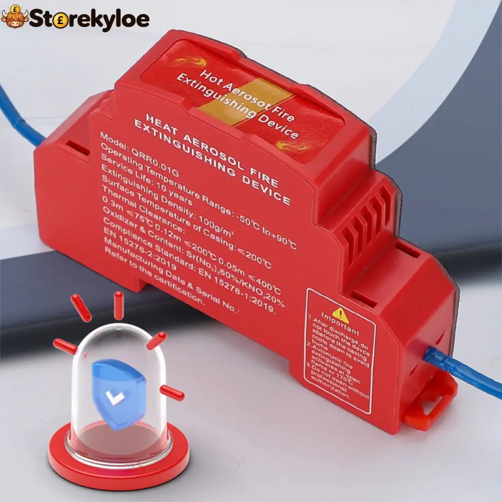 🧯 50% OFF Today! Automatic Aerosol Fire Suppression Device for Electrical Cabinets - Venda a quente