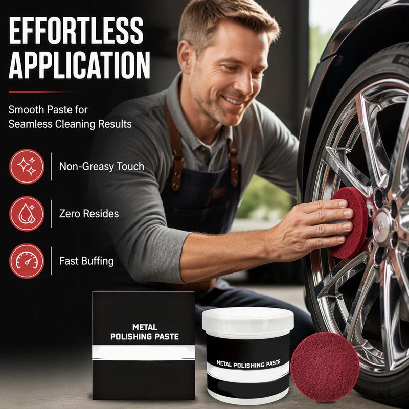 🎉 2026 Sale — Over 21,800 units sold! ✨Complete metal polishing paste kit 🧽